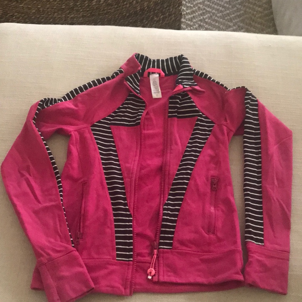 Zip up sweatshirt